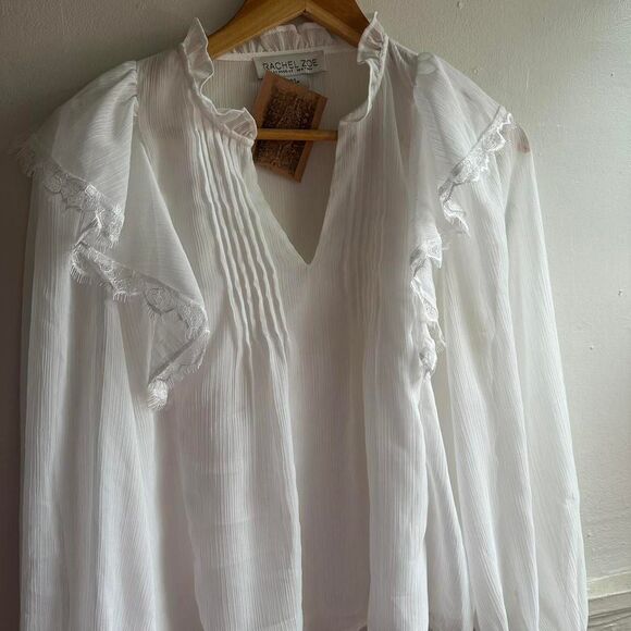 Rachel Zoe Tops - Rachel-zoe Women's White Blouse